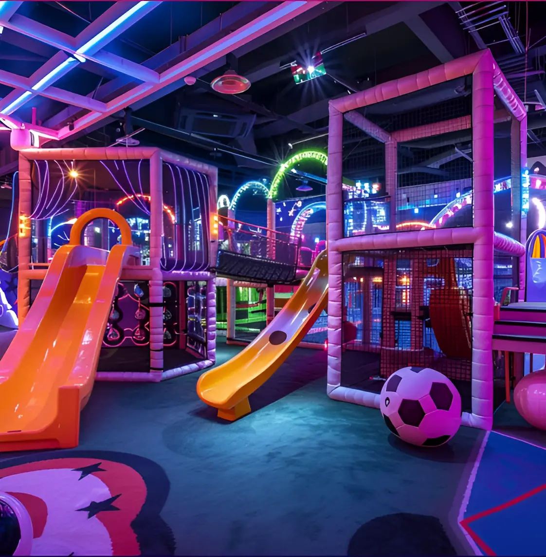INSIDE KID PLAYING AREA